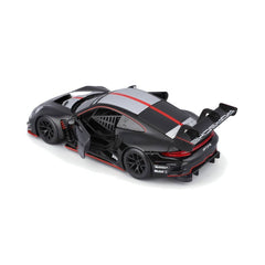 Bburago Race Porsche 911 GT3 R 1:24 Die-Cast Model Car - Black | 18-28048BK