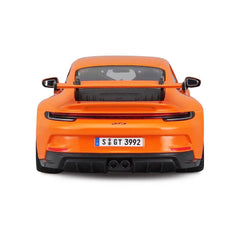Bburago Porsche 911 (992) GT3 2021 1:24 Die-Cast Model Car - Orange | 18-21104OR