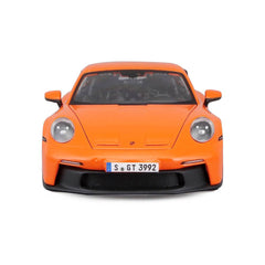 Bburago Porsche 911 (992) GT3 2021 1:24 Die-Cast Model Car - Orange | 18-21104OR