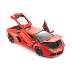Bburago Lamborghini Aventador LP700-4 1:18 Die-Cast Model Car - Orange | 18-11033OR