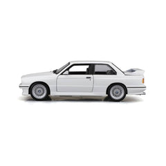 Bburago BMW M3 E30 1988 1:24 Die-Cast Model Car - White | 18-21100W