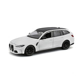 Bburago BMW M3 Touring 2023 1:24 Die-Cast Model Car - White | 18-21112W
