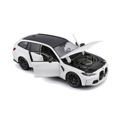 Bburago BMW M3 Touring 2023 1:24 Die-Cast Model Car - White | 18-21112W