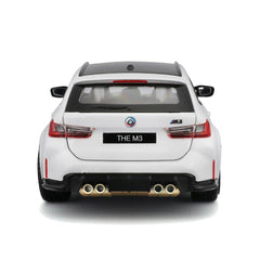 Bburago BMW M3 Touring 2023 1:24 Die-Cast Model Car - White | 18-21112W