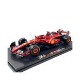 Bburago Ferrari SF-24 #16 Charles Leclerc 2024 1:18 Premium Die-Cast Model Car | 18-16821L