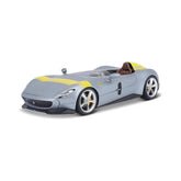 Bburago Ferrari Monza SP1 1:24 Die-Cast Model Car - Silver | 18-26027