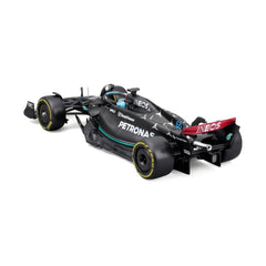 Bburago Mercedes-AMG F1 W14 E Performance #63 George Russell 2023 1:24 Die-Cast Model Car with Hard Acrylic Showcase | 18-28028R