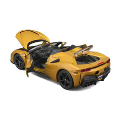 Bburago Ferrari SF90 Spider 1:18 Die-Cast Model Car - Gold