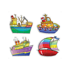 Creatives 6 Piece Puzzles - A Set of Four Puzzles | 0771