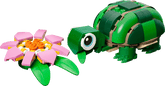 LEGO Turtle with a Water Lily Flower | 31377