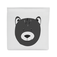 Animal Storage Box - Dark Grey Bear Design | 368-2