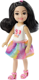 Barbie Club Chelsea Doll Brunette with Kitty Top | FXG77