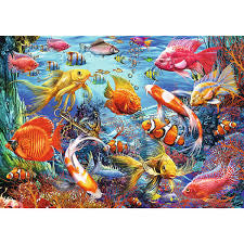 Trefl Hidden Shapes - Underwater Life 1060-Piece Jigsaw Puzzle | 10676