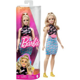 Barbie Fashionistas Doll #202 Curvy with Blonde Hair & Girl Power Outfit | HJT01