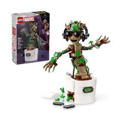 LEGO Marvel Dancing Groot: Guardians of The Galaxy Building Toy Set | 76297