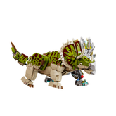 MJI,Creative LEGO-style construction sets, Semi-mechanical Triceratops Monster Building Block Set - 1368PCS | MJI-13051