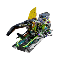 MJI, Creative LEGO-style construction sets, Beetle Half of the Study Building Block Set - 862PCS | MJI-13053