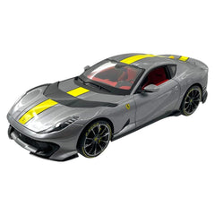 Bburago Signature Ferrari 812 Competizione 1:18 Die-Cast Model Car - Gray