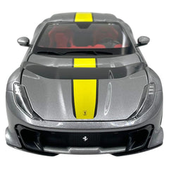Bburago Signature Ferrari 812 Competizione 1:18 Die-Cast Model Car - Gray