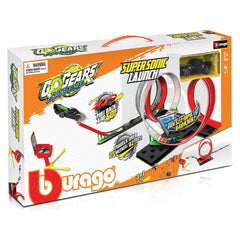 Bburago Go Gears Xtreme Supersonic Launch Track Set with Car