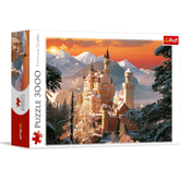 Trefl Puzzle: Wintry Neuschwanstein Castle, Germany - 3000 Pieces | 33025