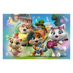 Trefl 3in1 Joyful Cat Puzzle - 24 Pieces | 41011/1