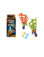 Kids Catch Ball Game Set with Launchers & 4 Balls | GJ3513