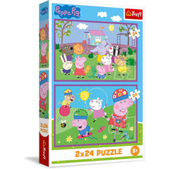 Trefl Puzzle 2-in-1 Peppa Pig - 2x24 pcs | 34435