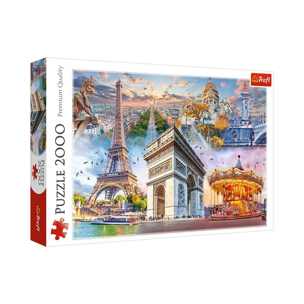 Trefl 2000 Pcs Puzzle - Weekend in Paris | 27125