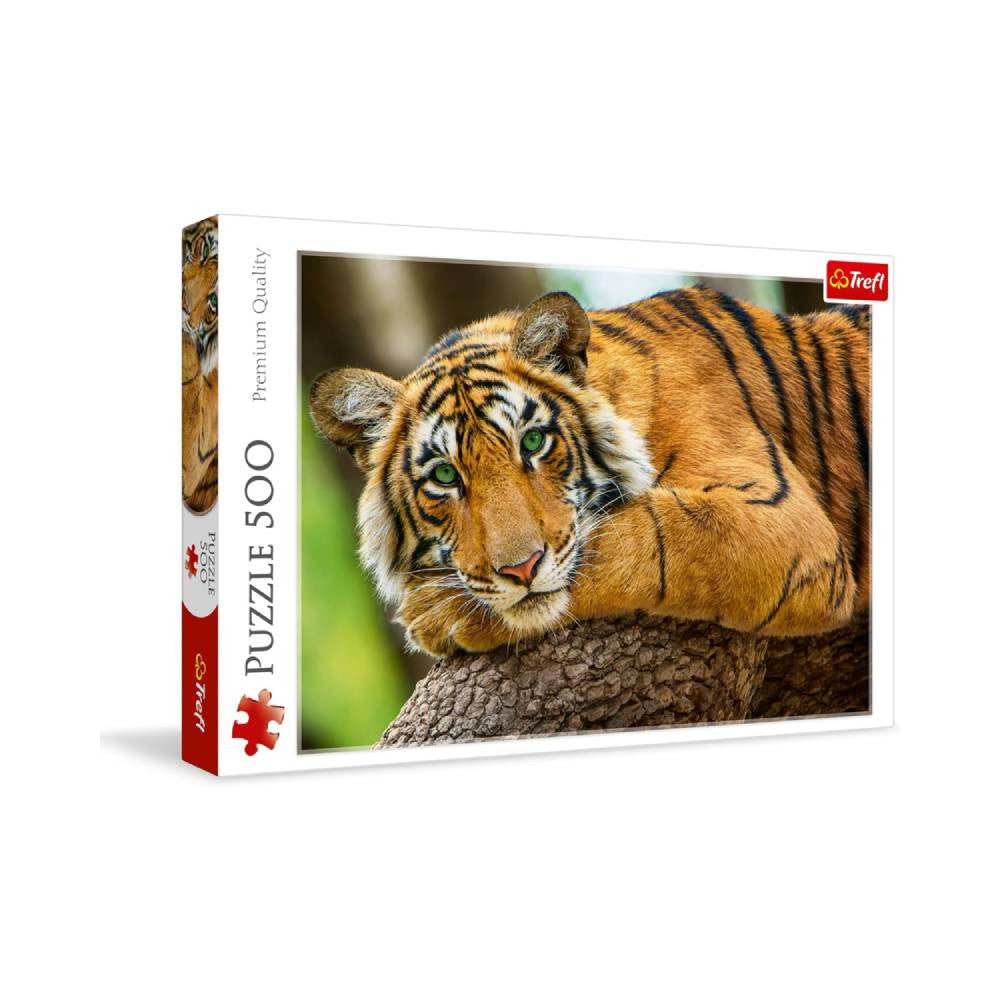 Trefl 500 Pcs Puzzle Tiger Portrait | 37397