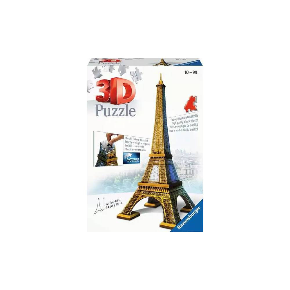 Ravensburger Eiffel Tower 3D Puzzle 216 Pieces | RV12556-2