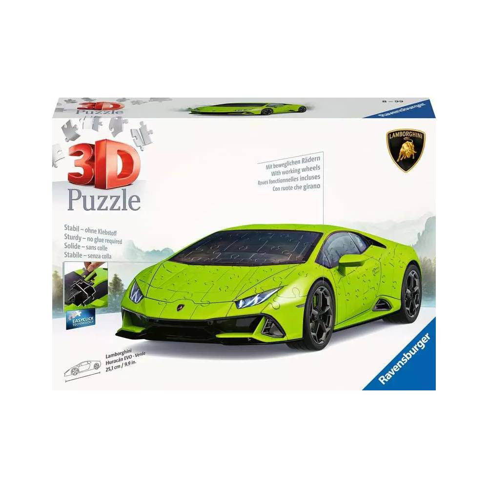 Ravensburger Lamborghini Huracan EVO 3D Puzzle 108 Pieces | RV11559-4