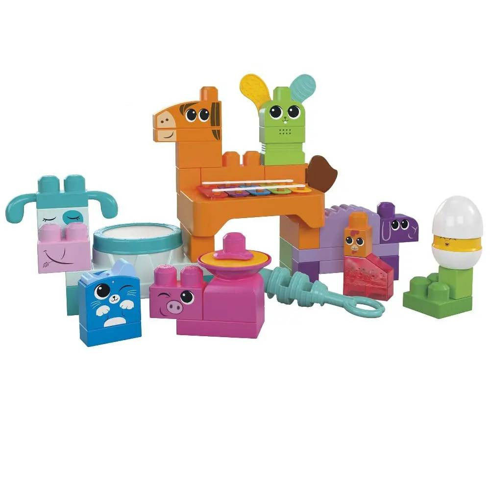 Mega Bloks Musical Farm Band Building Set | MTMGHPB46