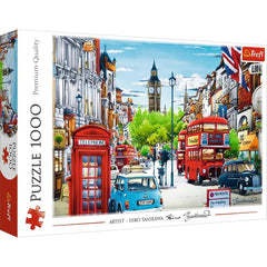 Trefl Puzzle London Street 1000 pcs | 10557