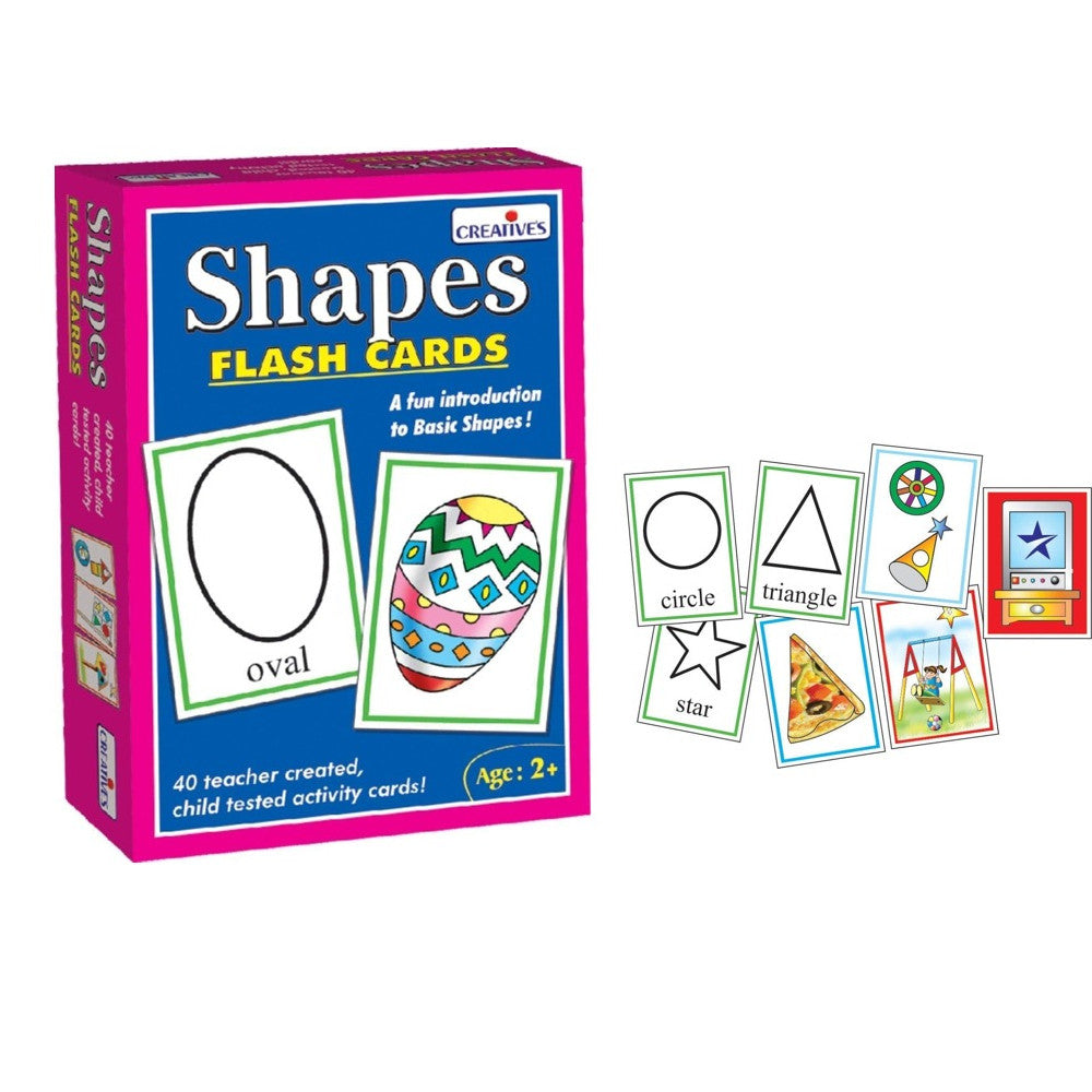 Creatives Shapes Flash Cards | 0521