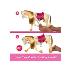 Barbie Feature Interactive Horse Tornado with Accessories | MTBBHXJ42