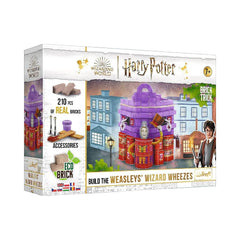 Trefl Brick Trick Harry Potter Weasley & Weasley Shop 210-Piece Building Set | 61601