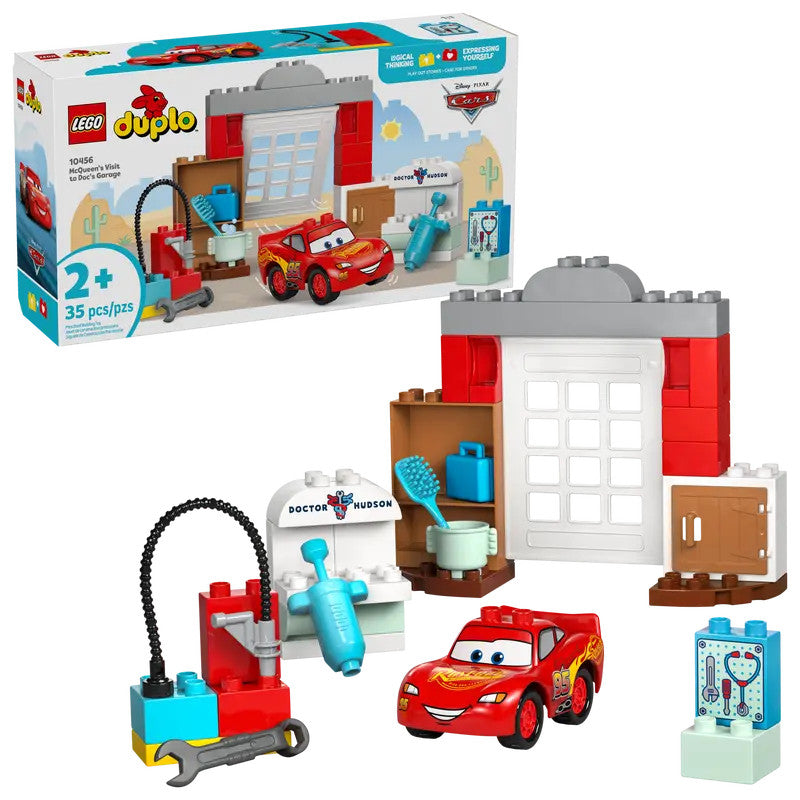 LEGO McQueen's Visit to Doc's Garage | 10456