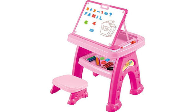 Projector Desk & Easel Set for Kids - Pink | 8682