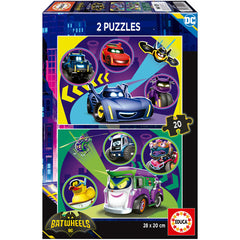 Educa Batwheels - 2 Puzzle Set | 20106
