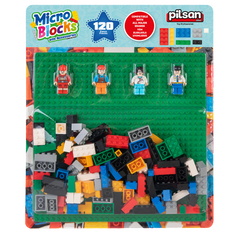 Pilsan Micro Blocks with Accessories (120 Pieces) | 03-625