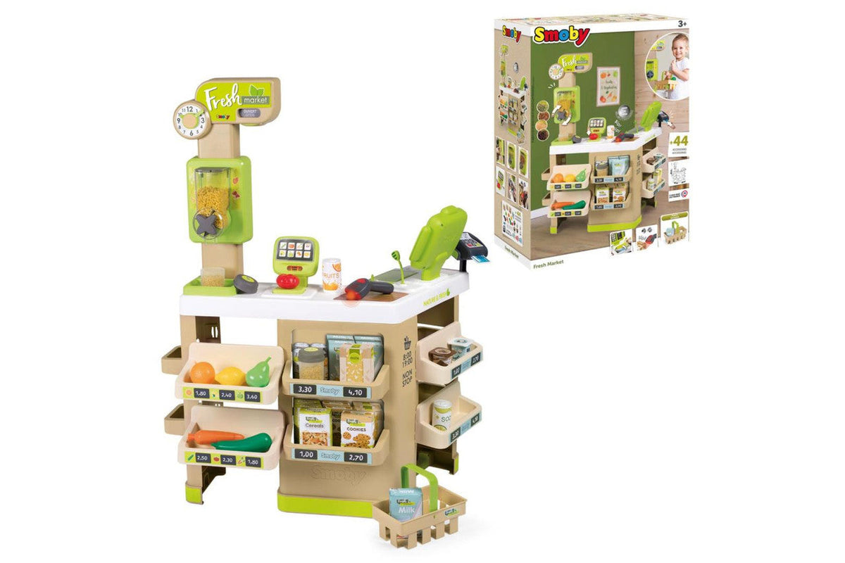 Smoby Fresh Market Fruit & Vegetable Supermarket Play Set | 350233