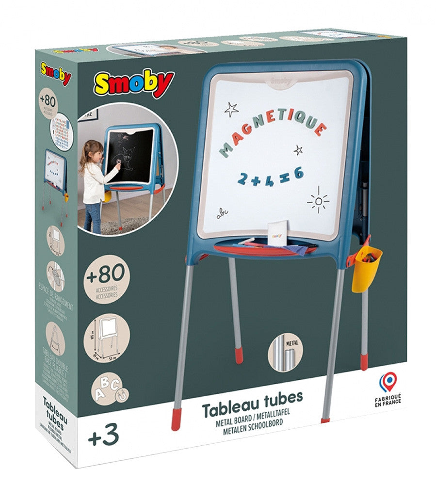 Smoby 2-Sided Metal Easel with Accessories | 410308