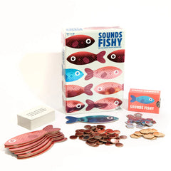 Sounds Fishy DTC Family Bluffing Trivia Game