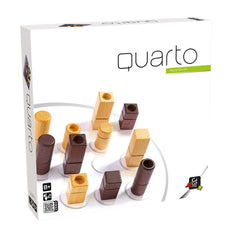 Quarto — 2-Player Wooden Abstract Strategy Board Game | Gigamic | 153101