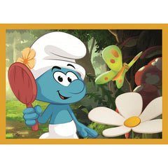 Trefl 4‑in‑1 “Life in the Smurf Village” Puzzle | 34664