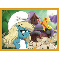 Trefl 4‑in‑1 “Life in the Smurf Village” Puzzle | 34664