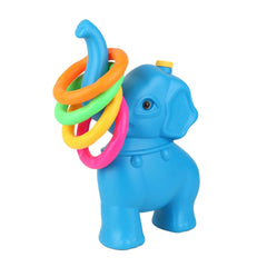 Elephant Ring Toss Toy Set with 4 Colorful Rings | 107/3