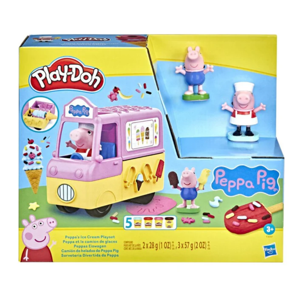 Hasbro Play-doh Peppas Ice Cream Playset | HBPHF3597