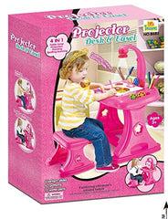 Projector Desk & Easel Set for Kids - Pink | 8682